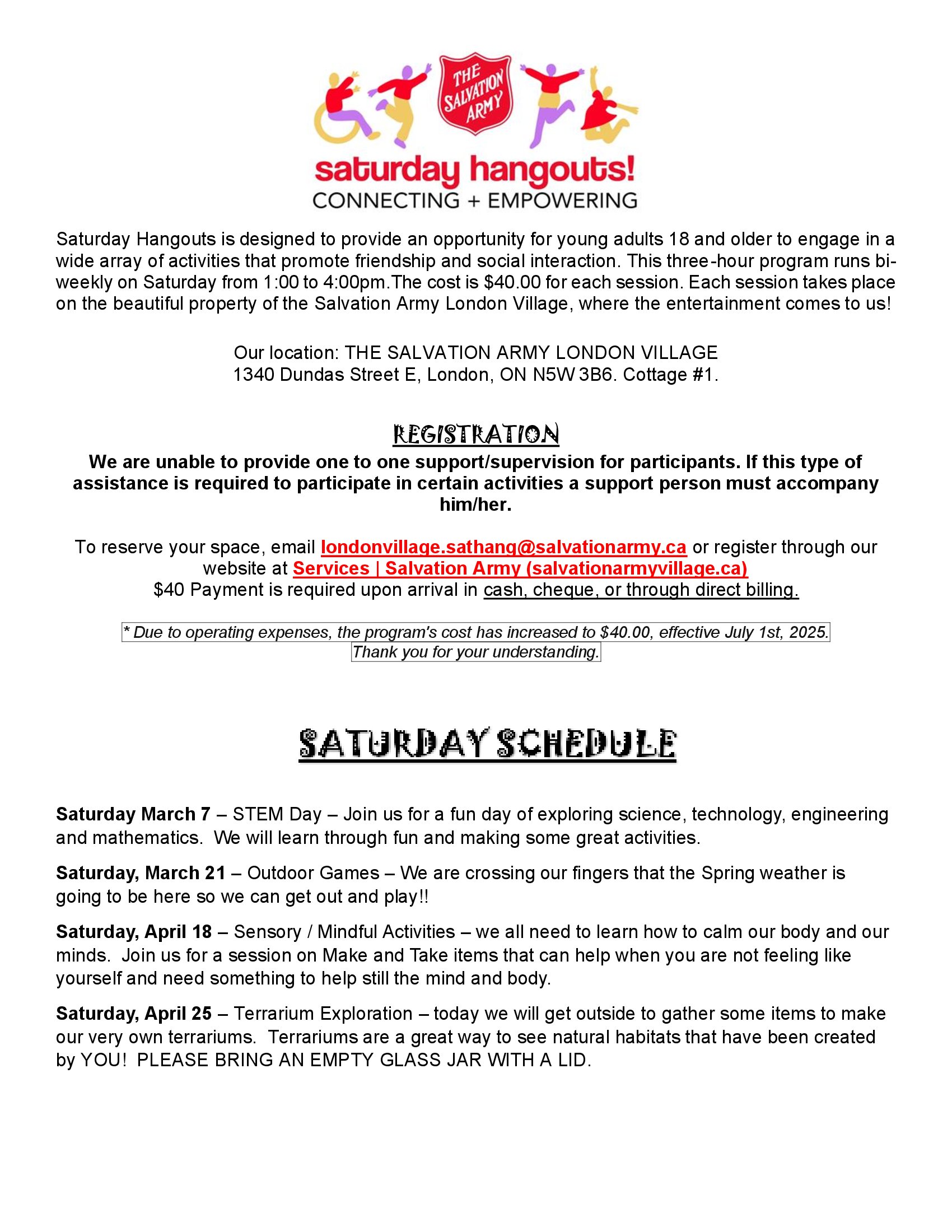 full flyer for this program